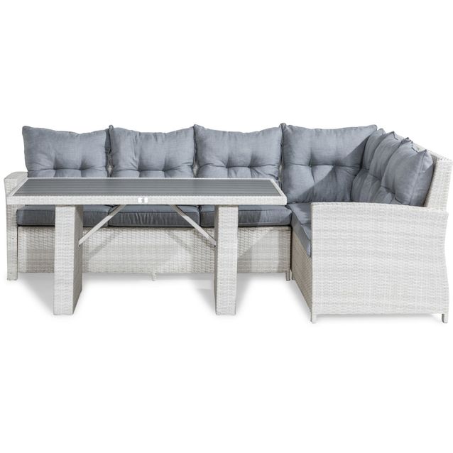 Loungeryhmä James, oikea, valkoinen, aintwood