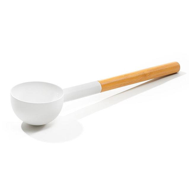 Löylykauha 2 Kolo valkoinen alumiini bambu