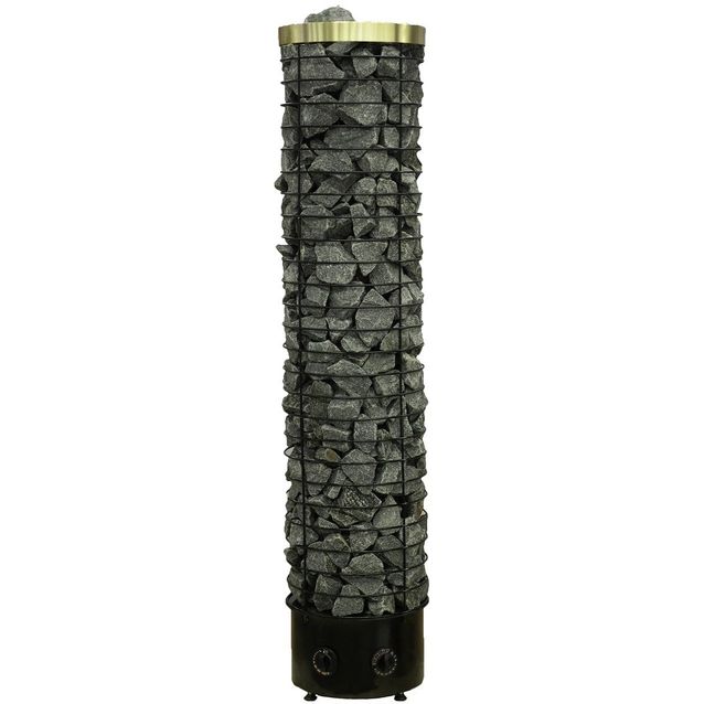 Sähkökiuas Löyly Loitsu, 6kW, 5-9m3, kiinteä ohjaus, musta