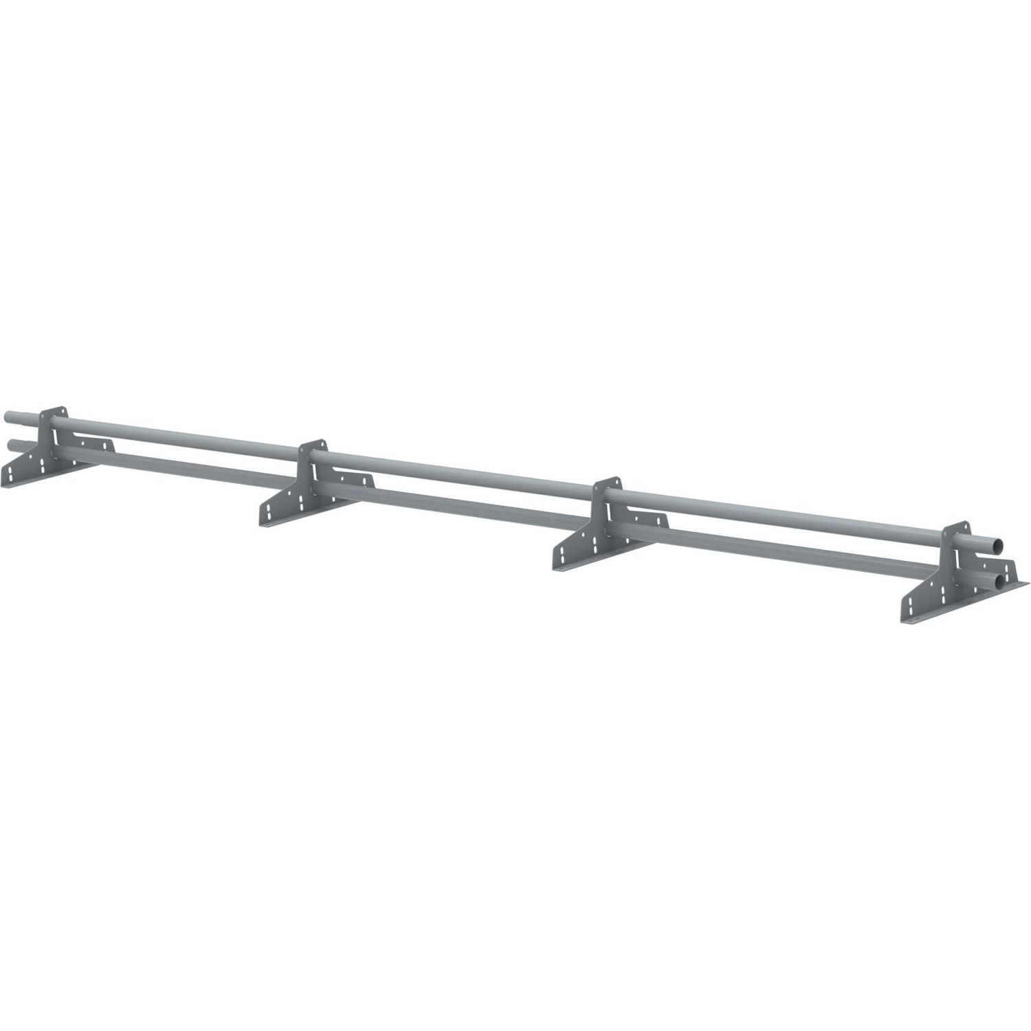 Lumiestepaketti Ruukki, suorauraisille peltikatoille (Suoraura 400), 3m, 2 lumiesteputkea + asennussarja, RR2H3 antrasiitti