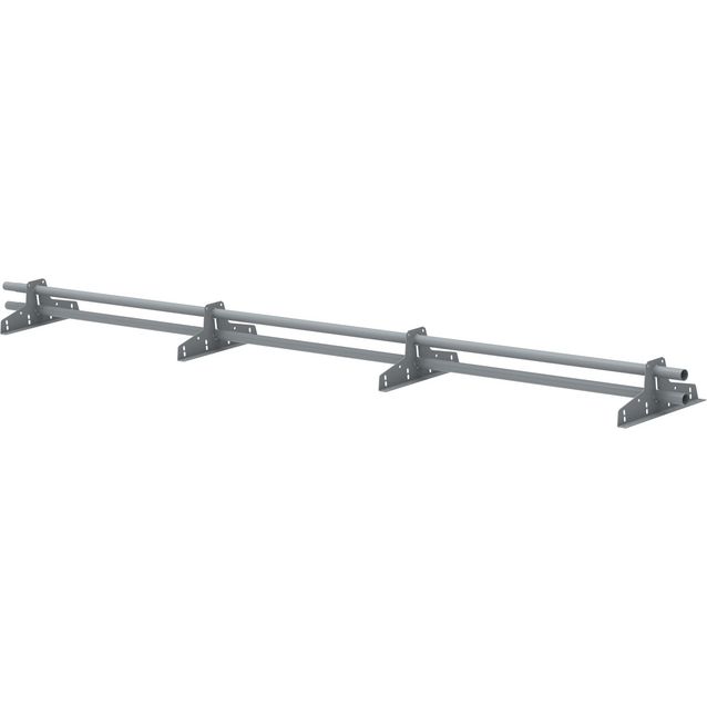 Lumiestepaketti Ruukki, suorauraisille peltikatoille (Suoraura 400), 3m, 2 lumiesteputkea + asennussarja, eri värejä