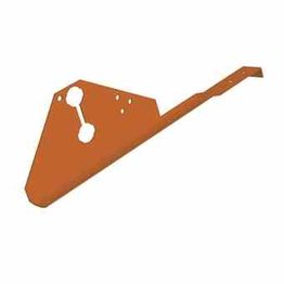 Lumiestekiinnike kahdelle putkelle Benders Exklusiv musta