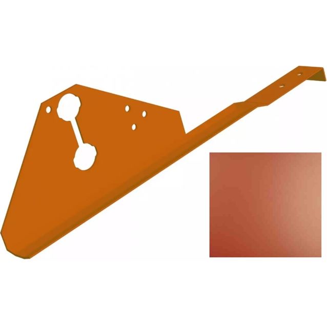 Lumiestekiinnike kahdelle putkelle Benders Exklusiv punainen