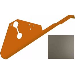 Lumiestekiinnike kahdelle putkelle Benders Exklusiv tummanharmaa