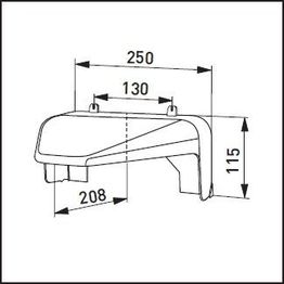 Lumisuoja Ensto - AVR71 valkoinen