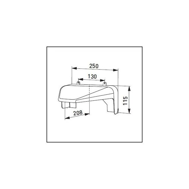 Lumisuoja Ensto - AVR71 valkoinen