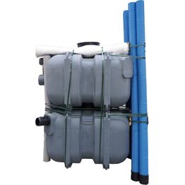 Imeytysputkistopaketti Vestelli Sako-Hertta, 1m³, 2-osainen, 1-5 hengen pesuvesille