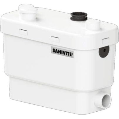Pienjätevesipumppaamo Saniflo Sanivite, keittöön tai kodinhoitohuoneeseen