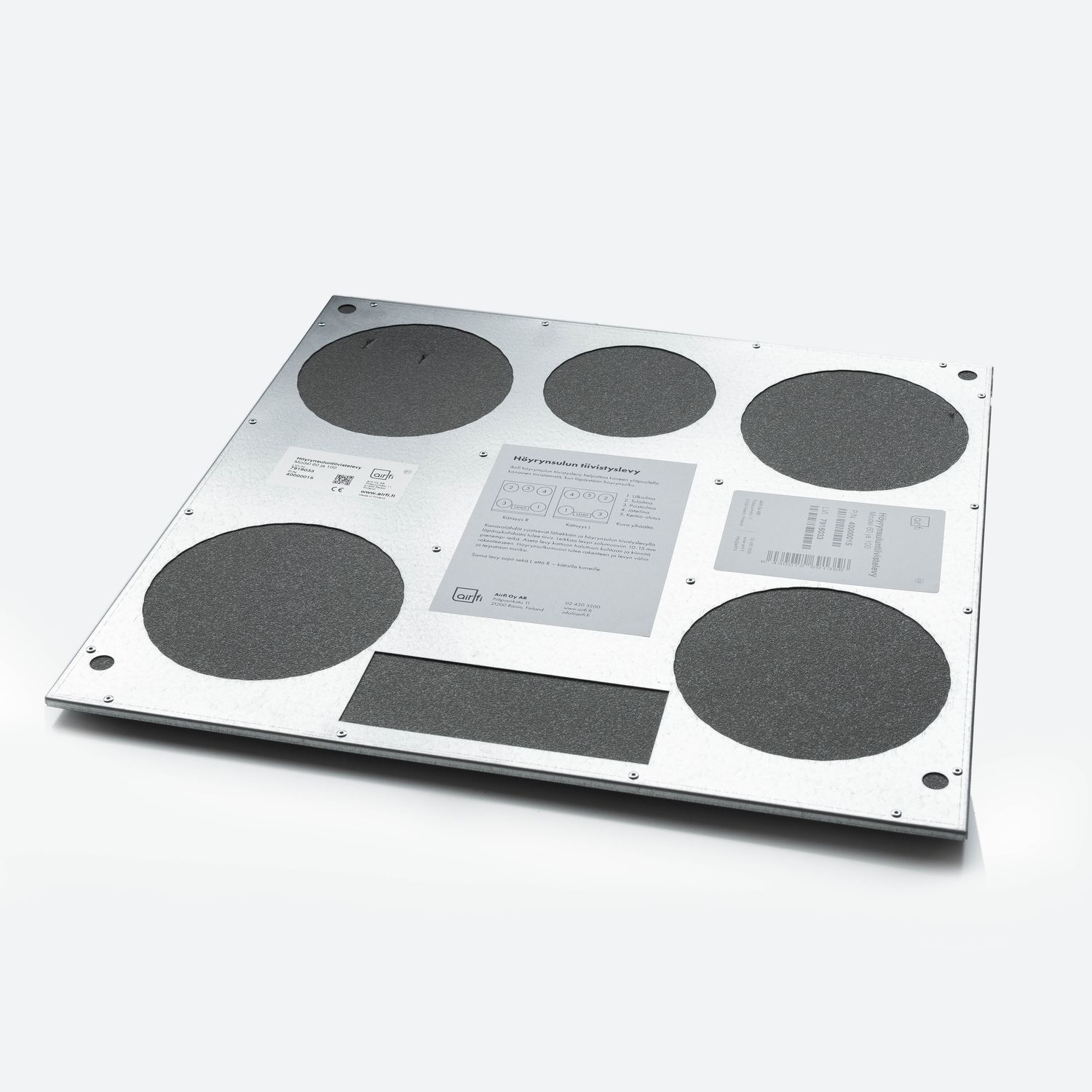 Höyrynsulun tiivistyslevy Airfi Model 150 LTO-koneille