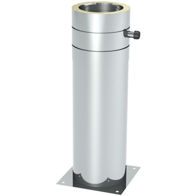 Lyhennettävä jalusta Jeremias, 60-615mm, RST, Ø130