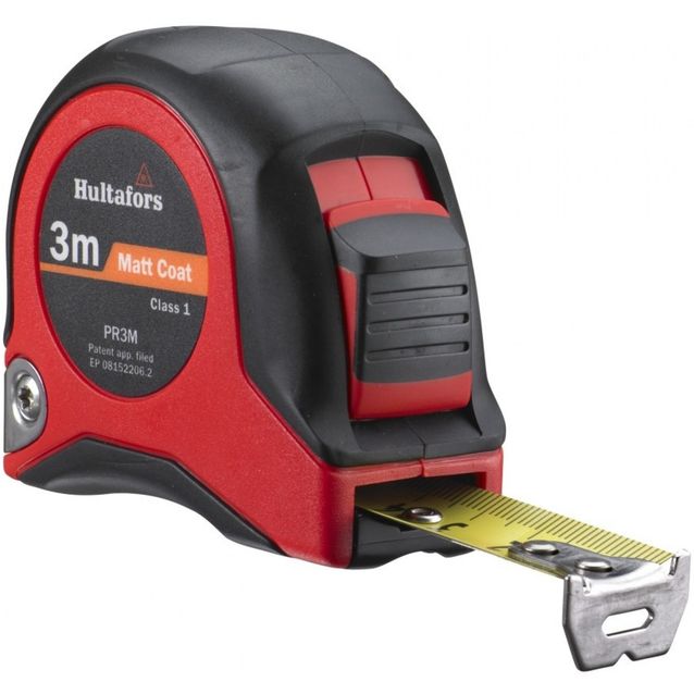 Lyhyt teräsmittanauha 3 m