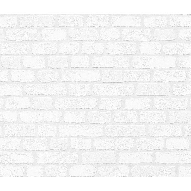 Maalattava tapetti Patent Decor Green 5727, 0,75x10,05m, tiiliseinä