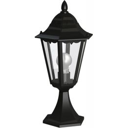 Porttilyhty Navedo Ø 230x470 mm musta/patinahopea