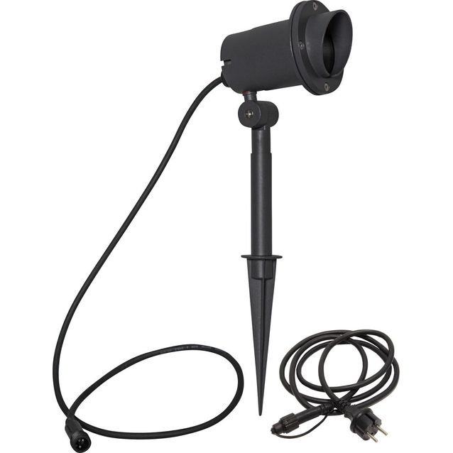 Maapiikkivalaisin Star Trading Spotlight Focus 300x100x130mm tummanharmaa