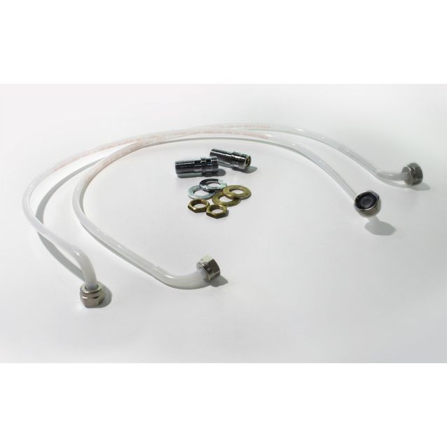 Macro suihkukaapin liitosletkusarja sis. läpiviennit 1000mm