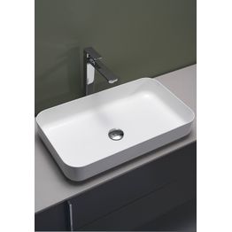 Malja-allas Hafa Edge Smooth 600x350x118 mm lasitettu teräs