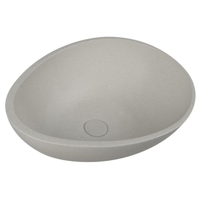 Malja-allas Interia Punc 530x390x170 mm harmaa