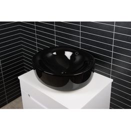 Malja-allas Tammiholma Braga 490x180x420 mm musta