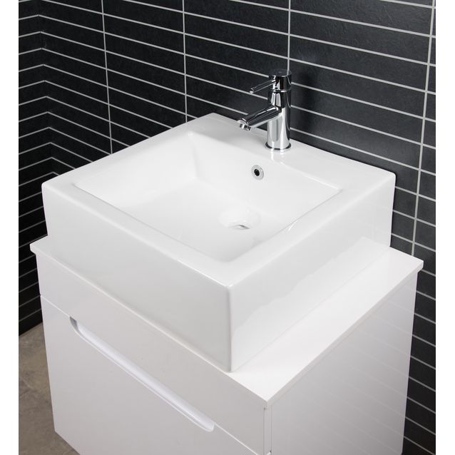 Malja-allas Tammiholma Faro 460x155x460 mm valkoinen