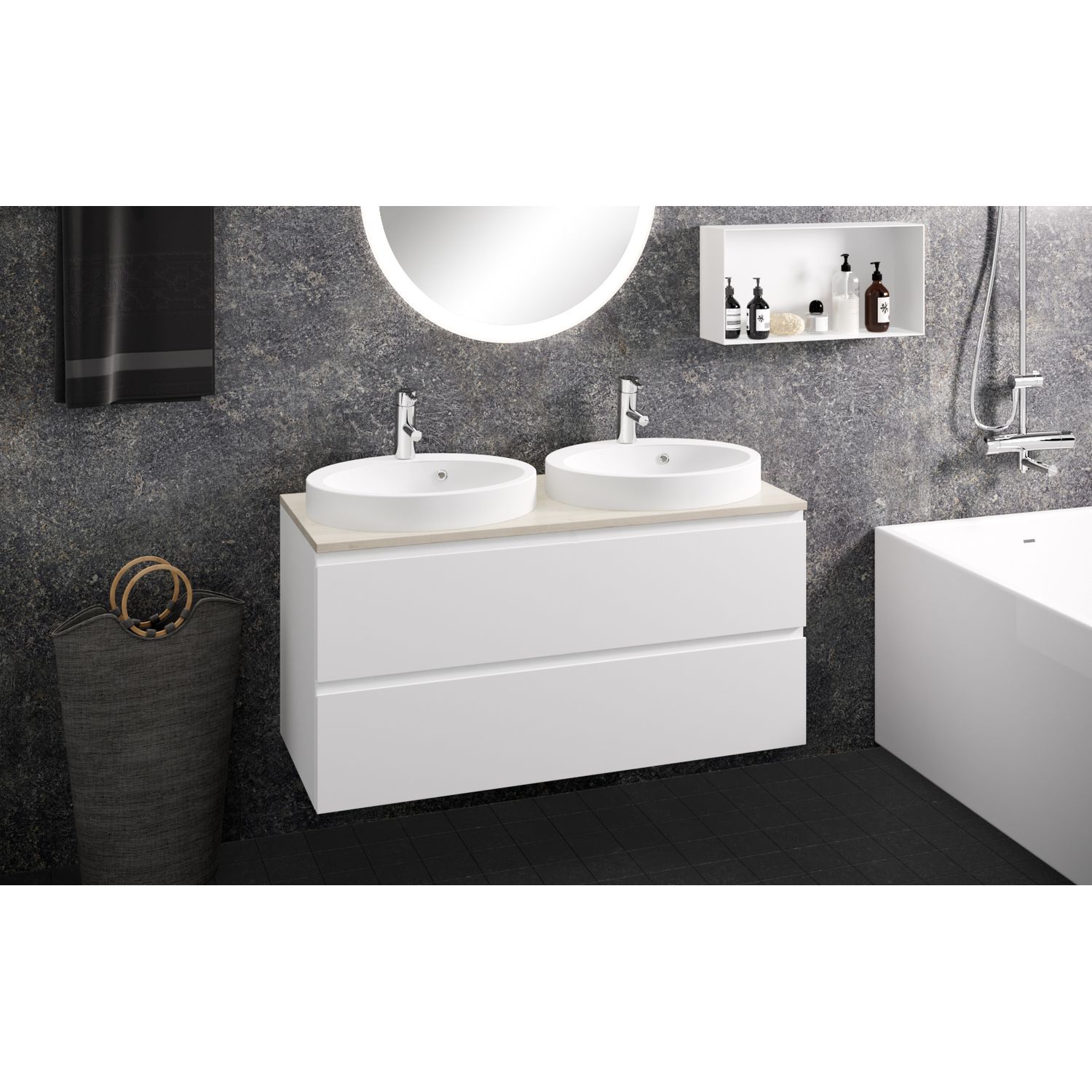 Malja-allaskaluste Otsoson Oma 1200x485 mm