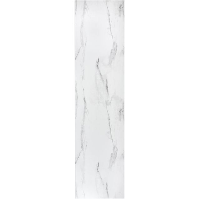 Märkätilalevy Berry Alloc Wall&Water Marmori Valkoinen Kiiltävä 600 x 1200 mm:n kuviolla