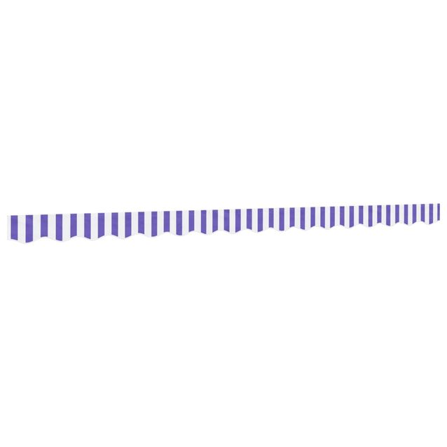 Markiisin vaihtokangas helma sinivalkoraidallinen 4 m (67746)