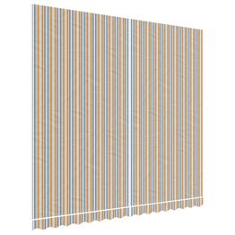 Markiisin vaihtokangas monivärinen raidallinen 4x3,5 m (67727)