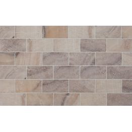 Luonnonkivilaatta Qualitystone Onyx Marble Tile, 100x200mm