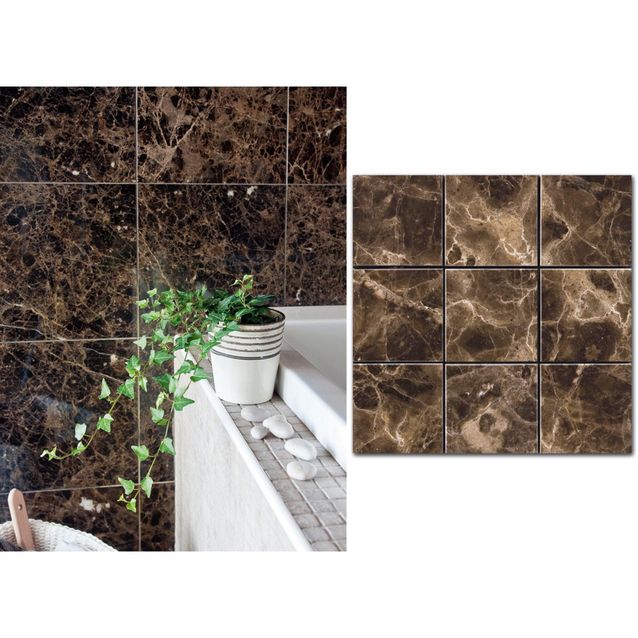 Marmorilaatta Ramona Brown 300x300 mm