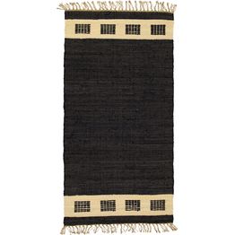 Matto Finarte Domino 60x90cm musta