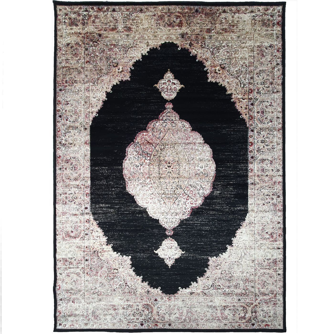 Matto Village's Madelyn, 160x230cm, musta