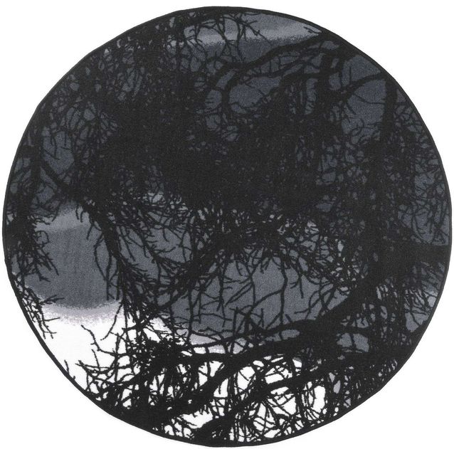 Matto Kelohonka Ø 133 cm harmaa