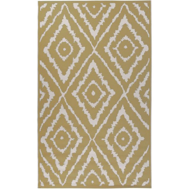 Matto Tom Tailor Garden, ulko- ja sisäkäyttöön, eri kokoja, keltainen