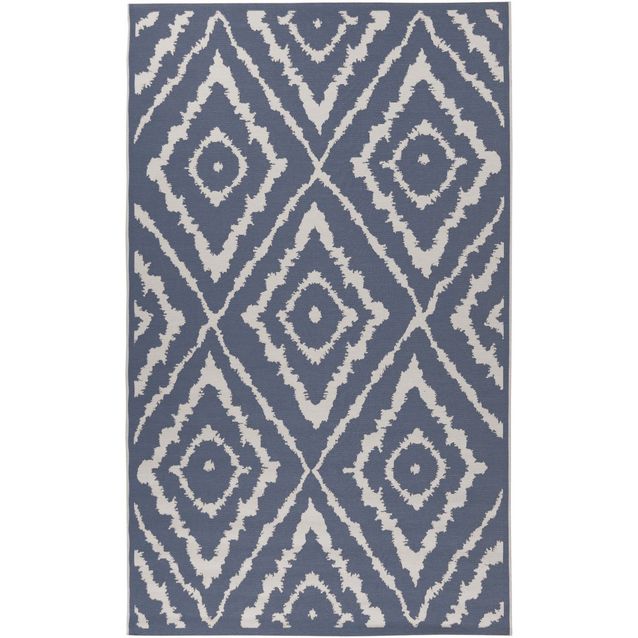 Matto Tom Tailor Garden, ulko- ja sisäkäyttöön, eri kokoja, sininen