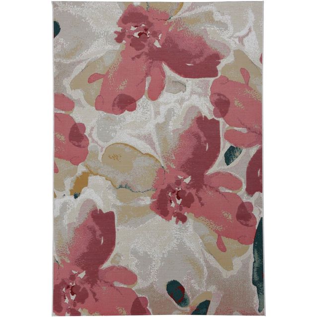 Matto Tom Tailor Garden, ulko- ja sisäkäyttöön, eri kokoja, vanha roosa