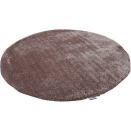 Matto Tom Tailor Soft Ø140 cm pyöreä vaaleanruskea