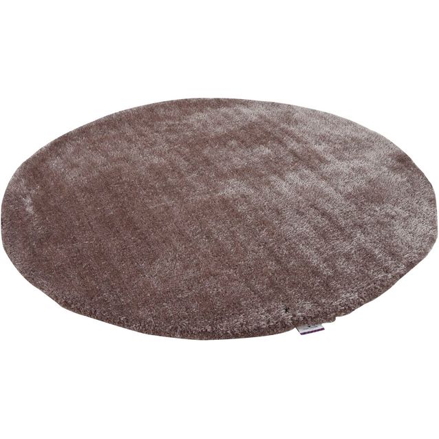 Matto Tom Tailor Soft, Ø140cm, pyöreä, vaaleanruskea