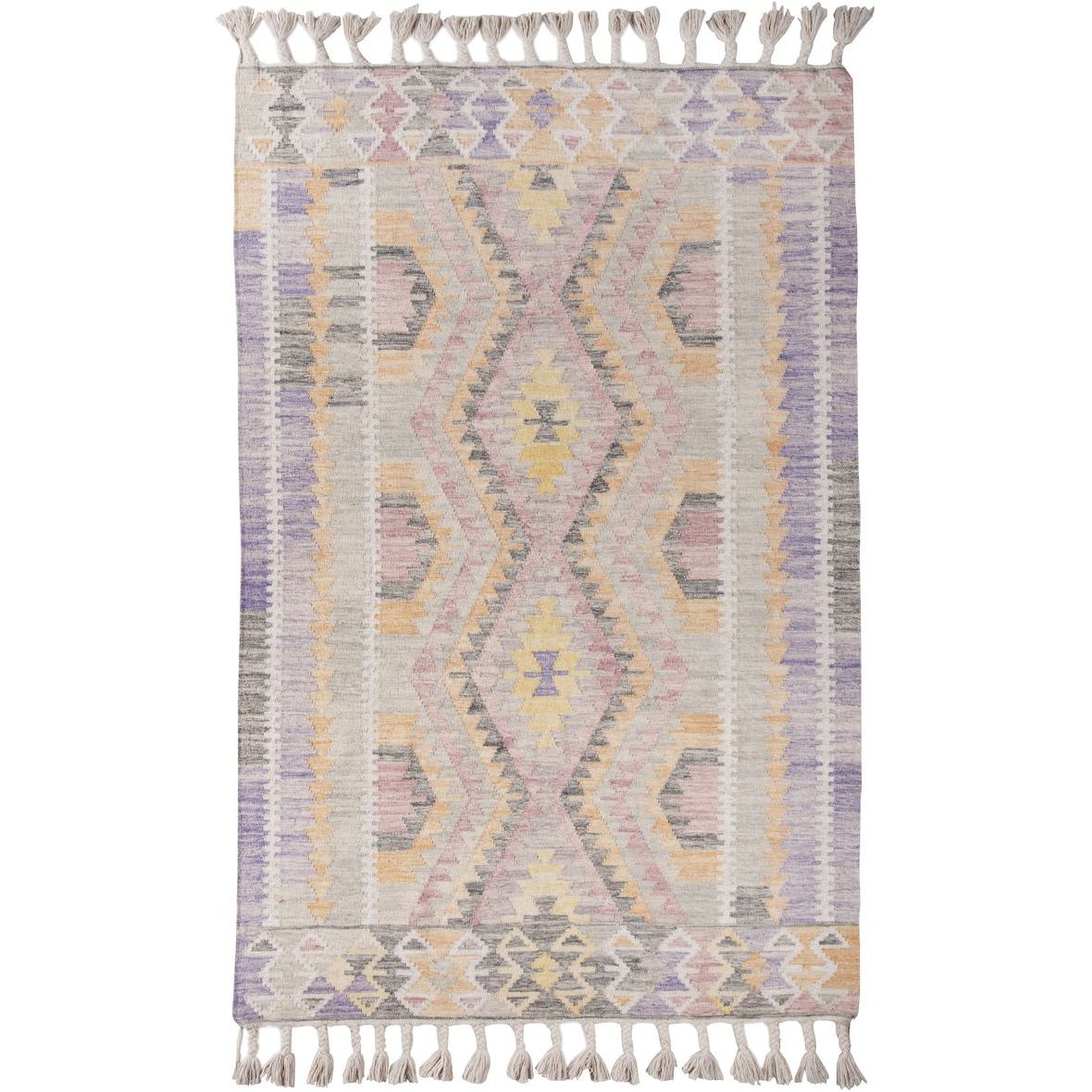 Matto Tom Tailor Vintage Classic Kelim 160x230 cm liila/monivärinen