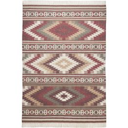 Matto Tom Tailor Vintage Kelim Colors punainen eri kokoja