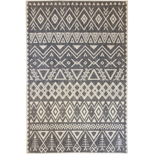 Matto Village's Aalto 160x235 cm valkoinen/harmaa