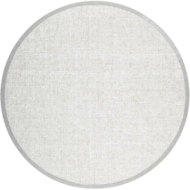 Matto VM Carpet Esmeralda mittatilaus pyöreä valkoinen