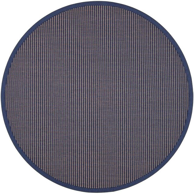 Matto VM Carpet Lyyra mittatilaus pyöreä sininen