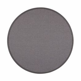 Matto VM Carpet Lyyra mittatilaus pyöreä tummanharmaa