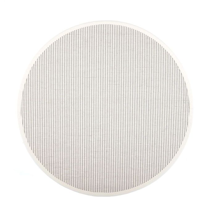 Matto VM Carpet Lyyra mittatilaus pyöreä valkoinen