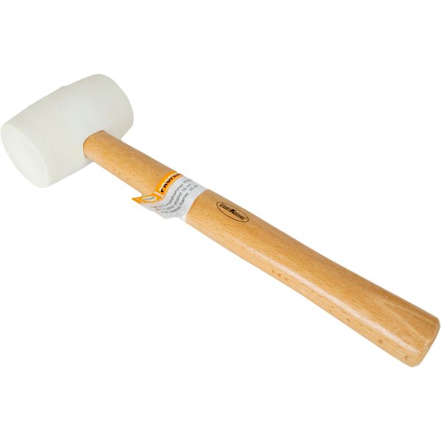 Kumivasara Schwan 16oz valkoinen puuvarsi