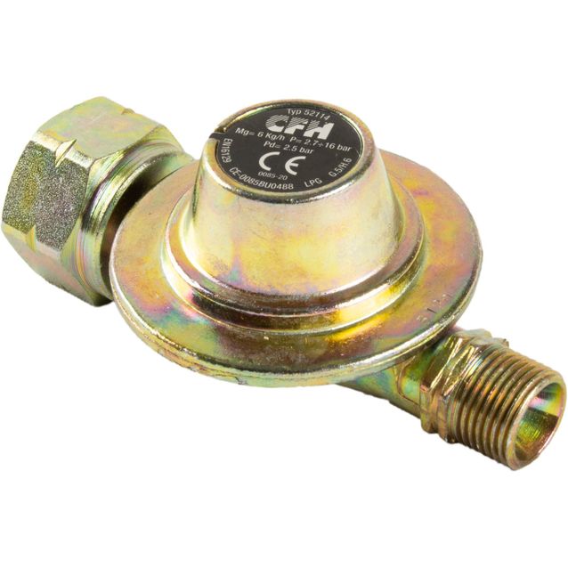 Korkeapainesäädin Schwan CFH 2,5 bar 6 kg/h sivuventtiili