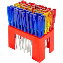 Radiomeisseli Schwan 60 osaa telineessä