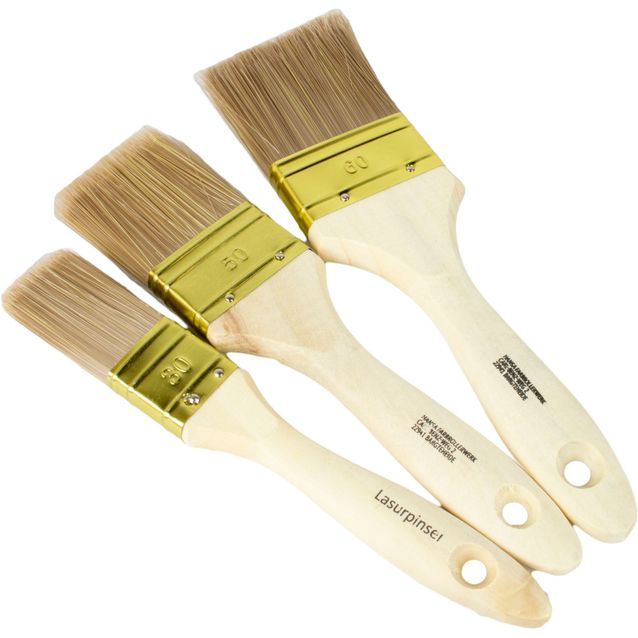 Sivellinsarja Schwan 3 osaa synteettinen harjas