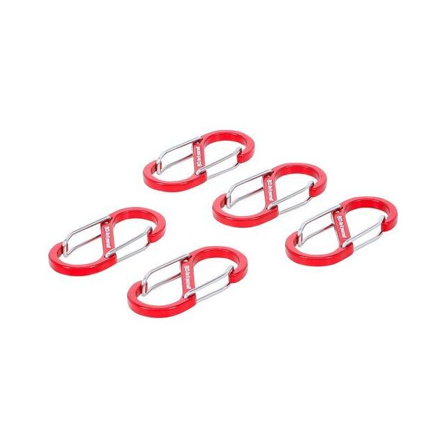 Karbiinihakalajitelma BGS 5 osaa 50x22 mm kaksoisavaus