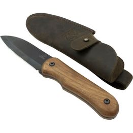 Eräpuukko Beavercraft 210 mm hiiliteräs pähkinäpuu